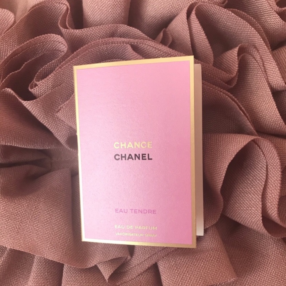 New Chanel chance Eau tendre sample
